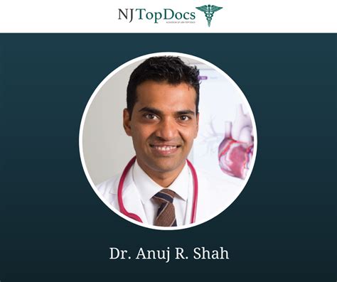 Triple Board Certified Cardiologist Dr Anuj Shah Named Nj Top Doc