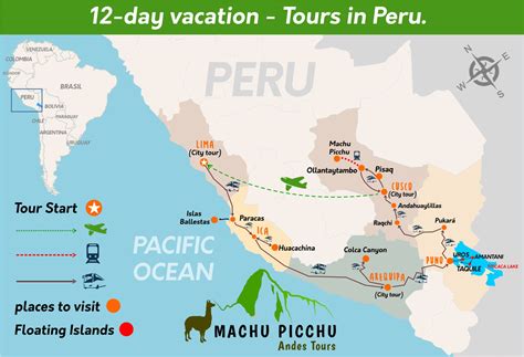 Tours En Perú 12 Días Viajes Perú Paquetes Turisticos Perú Matours