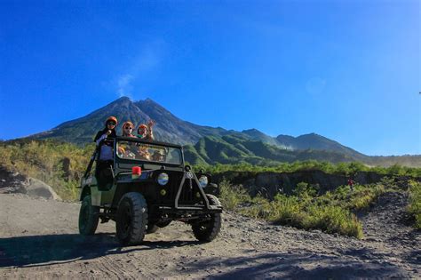 Jeep Merapi Lava Tour Authentic Indonesia Local Travel Agency