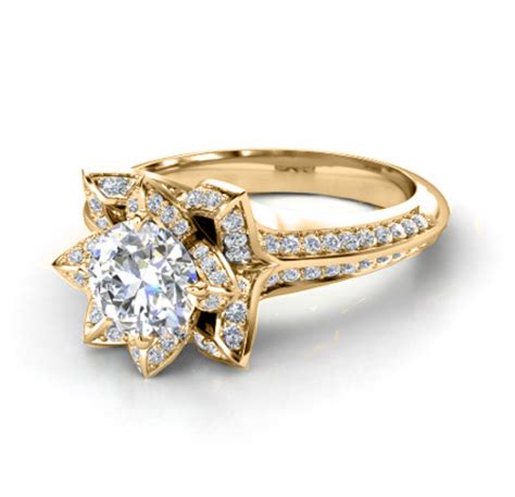 Our diamond dealers sell loose diamonds, engagement rings, gold, lab grown diamonds and estate jewelry at wholesale prices to our clients. 'Aspen' 2.10ct Natural White Diamond Gold Flower ...