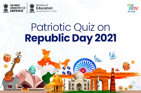 International yoga day 2021 will be celebrated on monday, june 21, 2021. Online Patriotic Quiz on Republic Day 2021 by Govt of ...