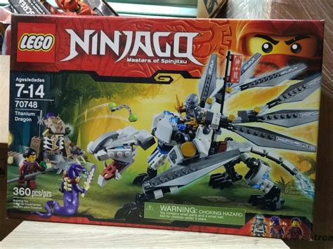 Lego Ninjago Titanium Dragon 70748 83900 En Mercado Libre