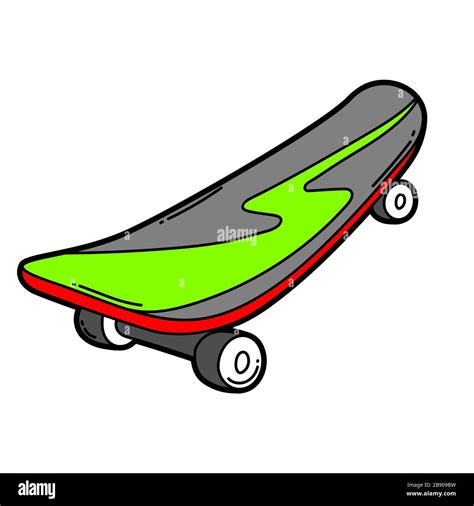 Dessin De Skate Comment Dessiner Un Skateboard Facilement Etape Par