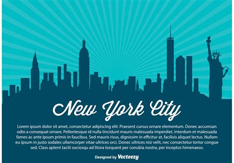 New York City Illustration Download Free Vector Art