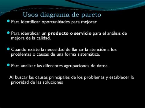 Herramientas Para La Toma De Decisiones Diagrama De Pareto