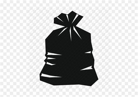 Trash Bag Vector Clipart Plastic Bag Bin Bag Waste Rubbish Bag Icon