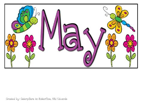 Month May Clipart Free Download On Clipartmag