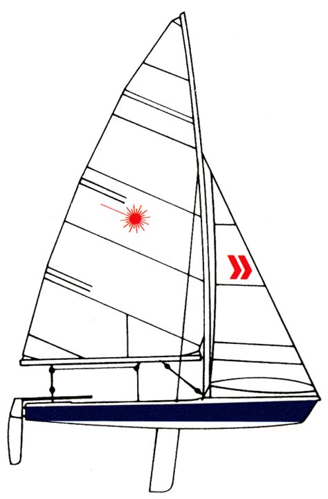 Laser 2 Sailboat