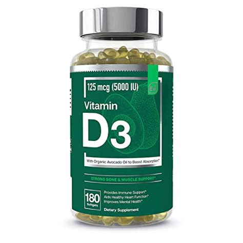 Top 10 Best Organic Vitamin D3 Supplement Reviews And Buying Guide
