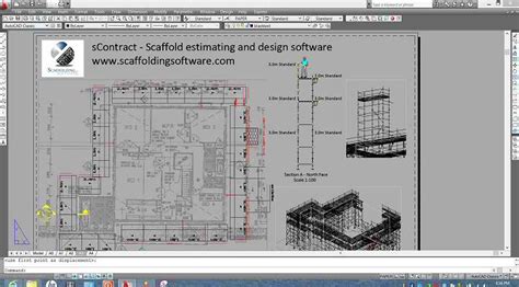 Iscaf Draw Design Print And Quote Scaffold Fast In 2d And 3d
