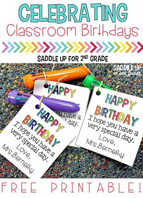 Celebrating Classroom Birthdays Can Be Such A Special Time Come See