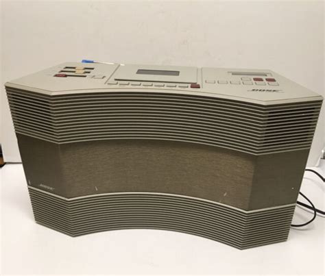 Bose Aw Acoustic Wave Music System Am Fm Cassette Works No Remote Ebay