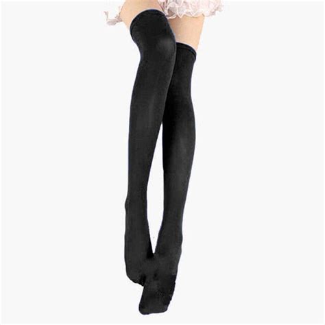 Fashion Women Over Knees Long Non Slip Solid Color Thigh High Boot