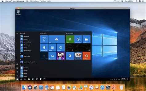 The process with the android app is similar to the ios one. Download Microsoft Remote Desktop 10 For MacOS - Easily ...