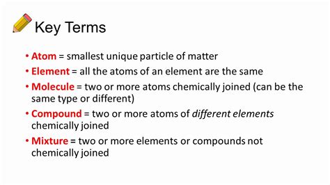 Molecules And Compounds Worksheet