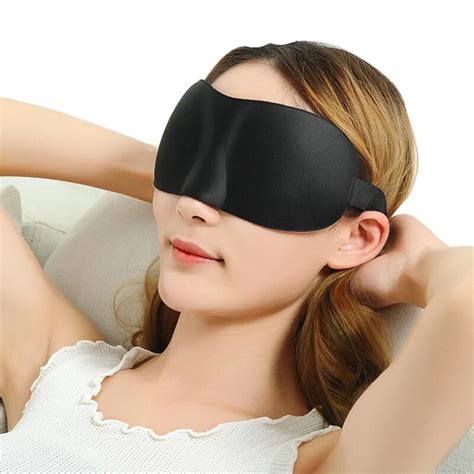 Buy Soft Sponge 3d Sleep Mask Blindfold Shade Cover Eyeshade Travel Sleeping