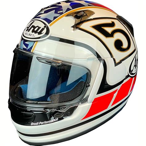 Casque Int Gral Arai Profile V Edwards Legend Blanc