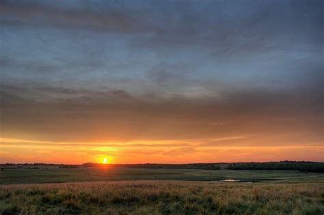 Kansas Sunset In The Flint Hills L Fischer Flickr