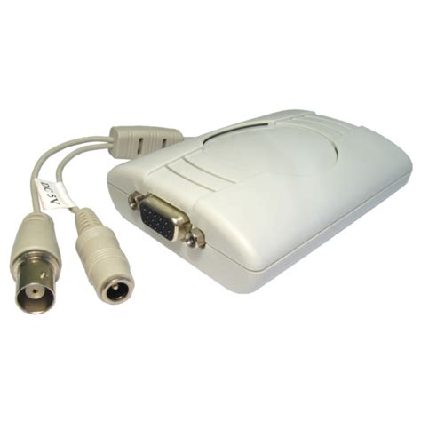 Bnc To Vga Cable Lead Convertor Adapter Cctv Camera Dvr To Svga Monitor