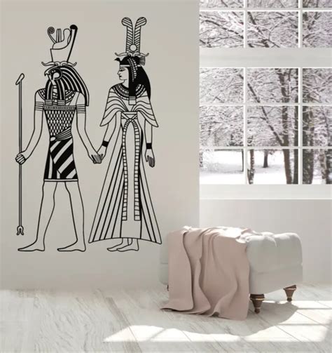 Vinyl Wall Decal Horus Ancient Egyptian God Living Room Decor Stickers G2561 21 99 Picclick
