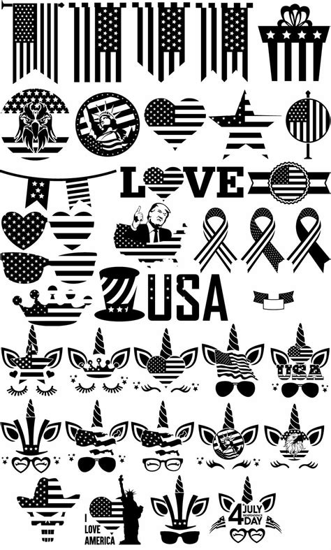 Us Flag Svg American Flag Svg Clipart American Flag Us Flag Etsy