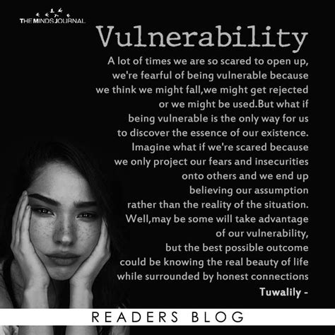 Vulnerability Its Ok To Feel Vulnerable Its Ok To Trust Dont Let