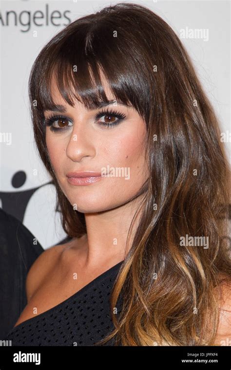 Lea Michele Actress Lea Michele Attends Big Brother Big Sisters Of