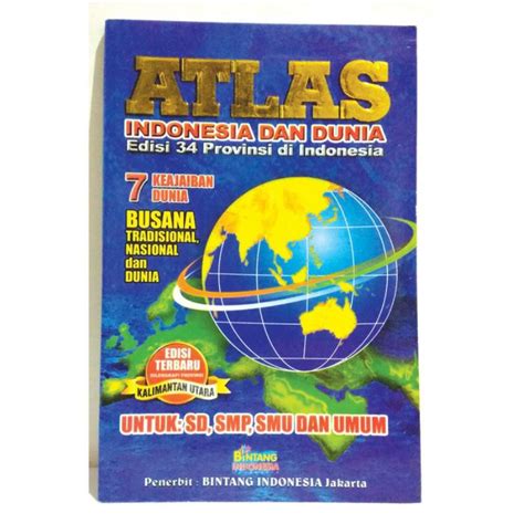 Jual Buku Atlas Kecil Indonesia Dan Dunia Edisi Provinsi Buku
