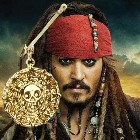 Petice žádá návrat deppa, místo něj přijde ženská síla. náhrdelník Piráti z Karibiku Aztécká mince (zlacená)