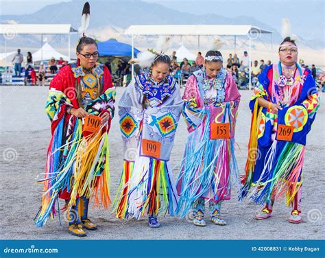 Prisioneiro De Guerra Wow Do Tribo Do Paiute Foto Editorial Imagem De