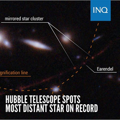 Hubble Telescope Spots Most Distant Star On Record Using Nasas