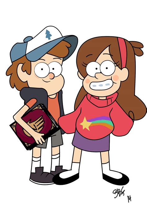 Dipper And Mabel Fanart By Shadowblackfox On Newgrounds