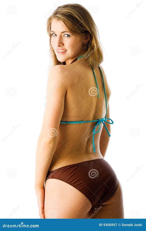 Backside Bikini Royalty Free Stock Photography Image