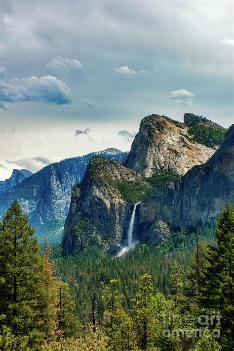 Bridal Veil Falls In Yosemite National Park Photograph By David Arment