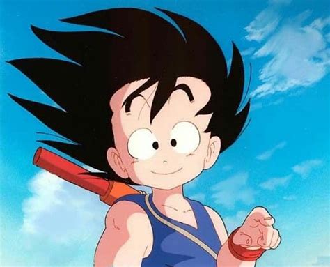 Dragon ball gt opens five years later, upon the completion of uub's training. Cute kid Goku^^ | Kid goku
