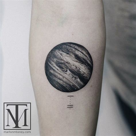 planet jupiter tattoo by marlonmtoney planet tattoos cosmic tattoo