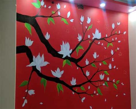 Best 50 Hand Wall Painting Design For Bedroom And Living Rooms