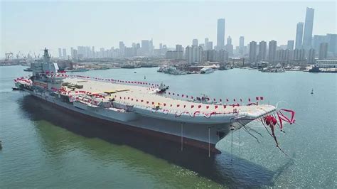 China Launches First Domestically Built Aircraft Carrier The Aviationist