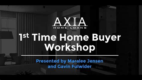 LIVE 1st Time Home Buyer Workshop RECORDING YouTube