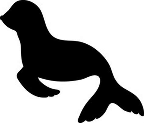 Download High Quality Seal Clipart Silhouette Transparent Png Images