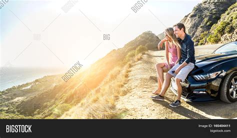 Couple Lovers Driving Image And Photo Free Trial Bigstock