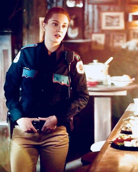 Officer Haught Waverly And Nicole Kat Barrell Katherine Barrell