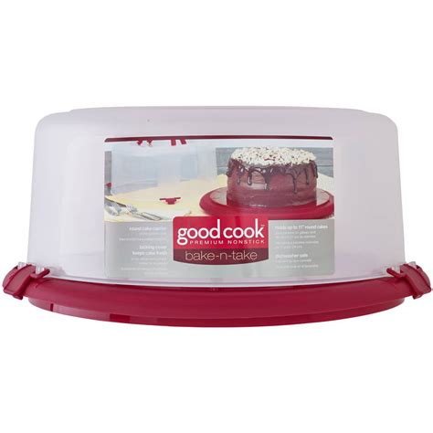 Good Cook Bake N Take Round Cake Carrier With Handle 12