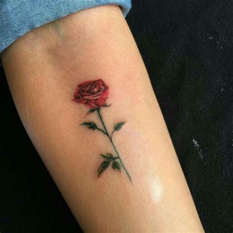 Rose flower is very popular among men and women but popularity of black rose tattoo is growing up day by day all over the world. 55 Awesome Tiny Rose Tattoos for Women - Page 42 of 54 ...