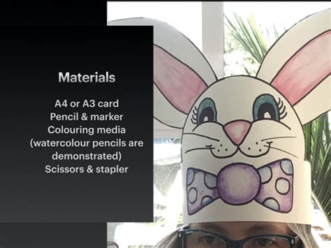 Easter Bunny Headband Art Video Instructions How To Make Tpt