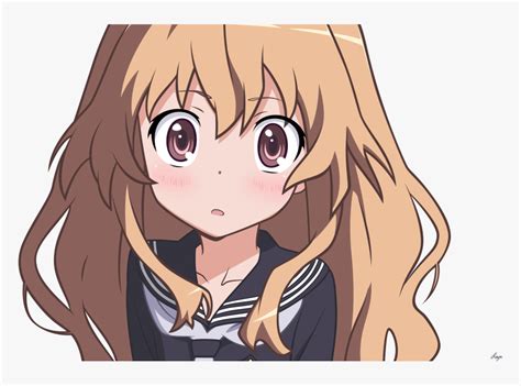 Transparent Anime Blush Png Cute Anime Girl  Transparent Png