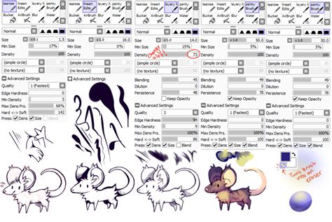 Vulli Brushes by Vullo on @DeviantArt | Paint tool sai, Sai brushes