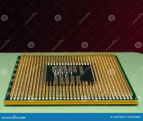 Central Processing Unit Stock Photo Image Of Computer 136278478