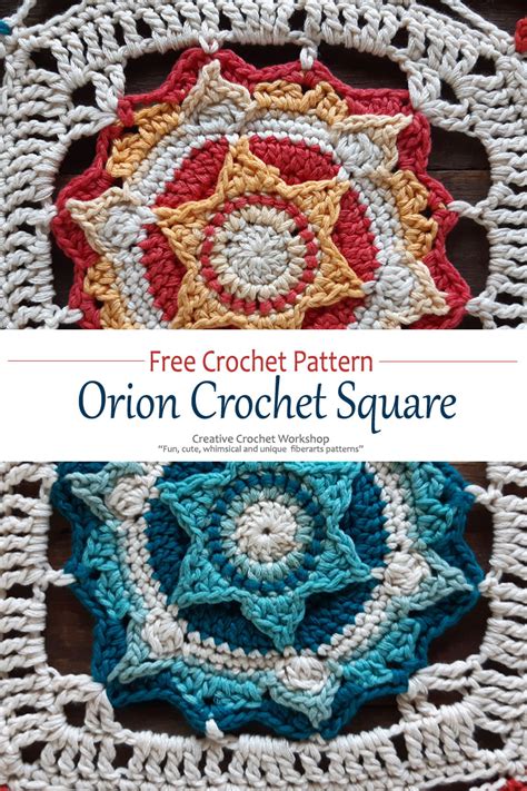 Orion Crochet Square Joanita Theron Designs