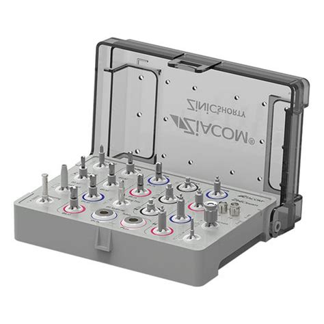 Kit De Instrumentos Para Implantología Dental Box900 Ziacom Medical